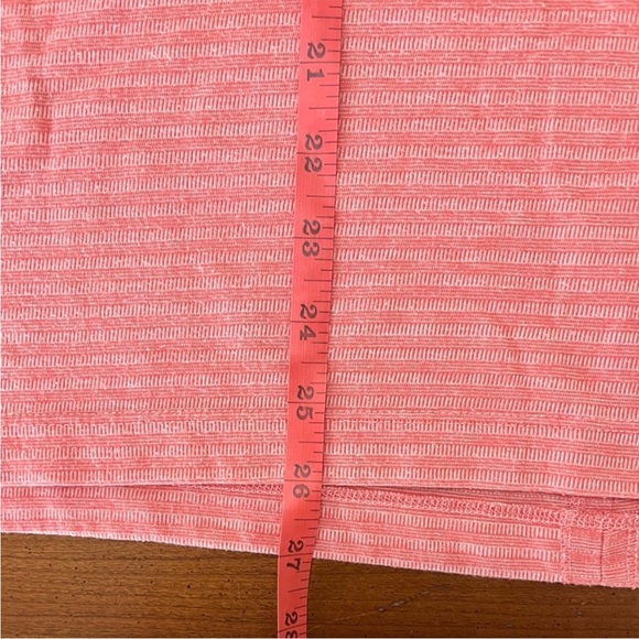 🏔️ The North Face Emerine Tank M – Spiced Coral Lightweight Knit Stripe Top - Picture 4 of 5